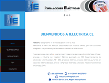 Tablet Screenshot of ielectrica.cl
